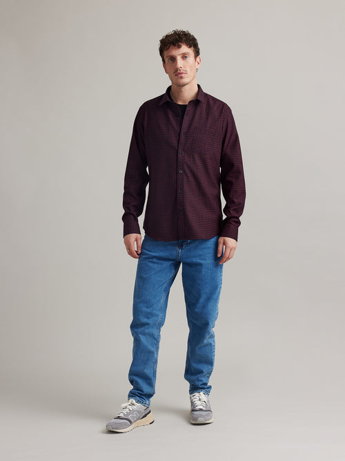 Arne merino flannel shirt