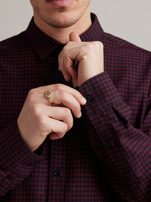 Arne merino flannel shirt