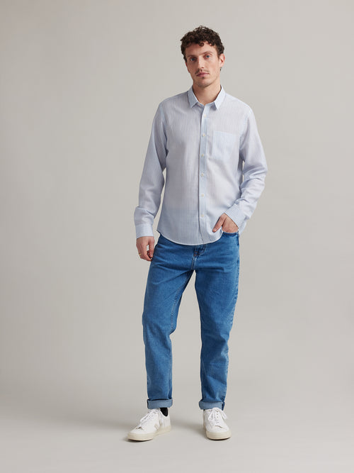 Manu merino-linen shirt