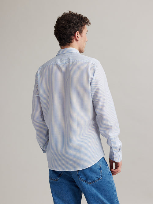 Manu merino-linen shirt