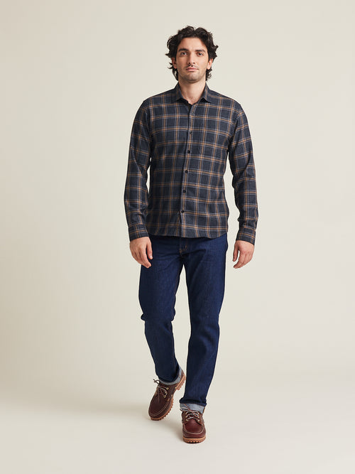 Arne merino flannel shirt