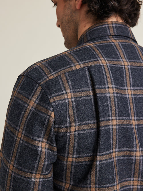 Arne merino flannel shirt