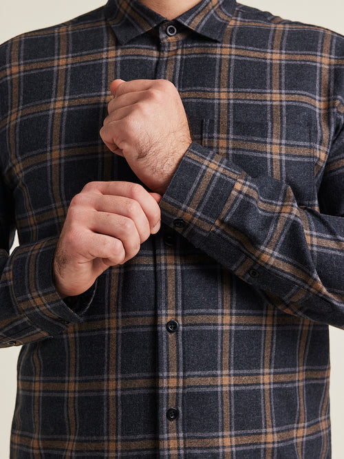 Arne merino flannel shirt