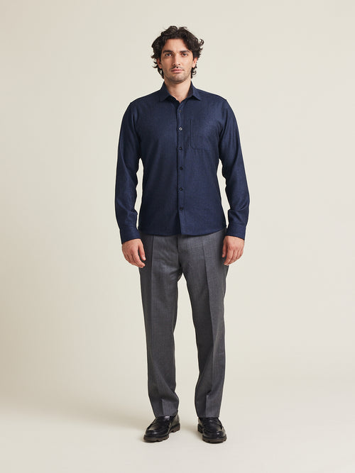 Arne merino flannel shirt