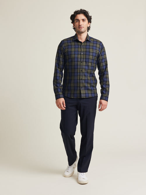 Arne merino flannel shirt