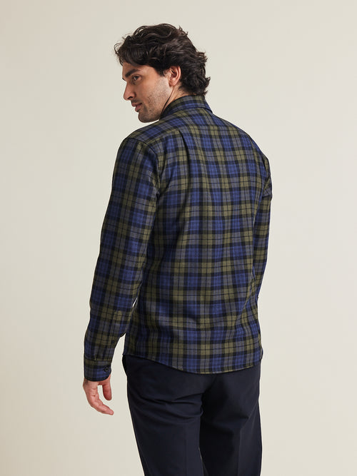 Arne merino flannel shirt