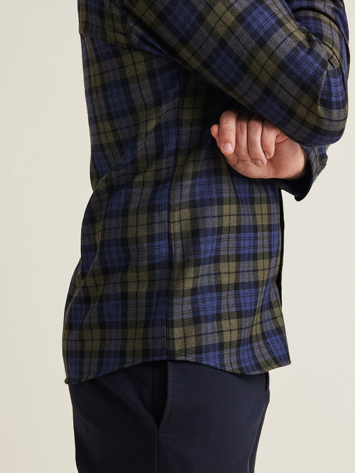 Arne merino flannel shirt