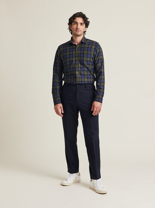 Arne merino flannel shirt