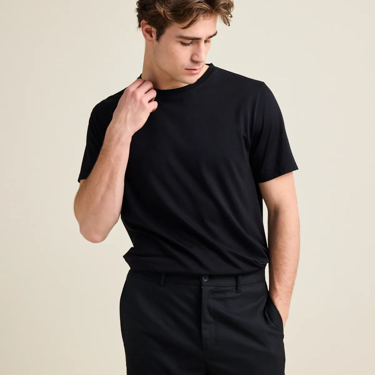 Merino Wool T-Shirts for Men in Black - Extra Strong – Wolk