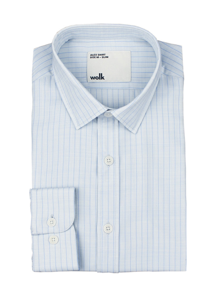 WOLK - Merino Shirt made with Swiss Engineered Fabric in light