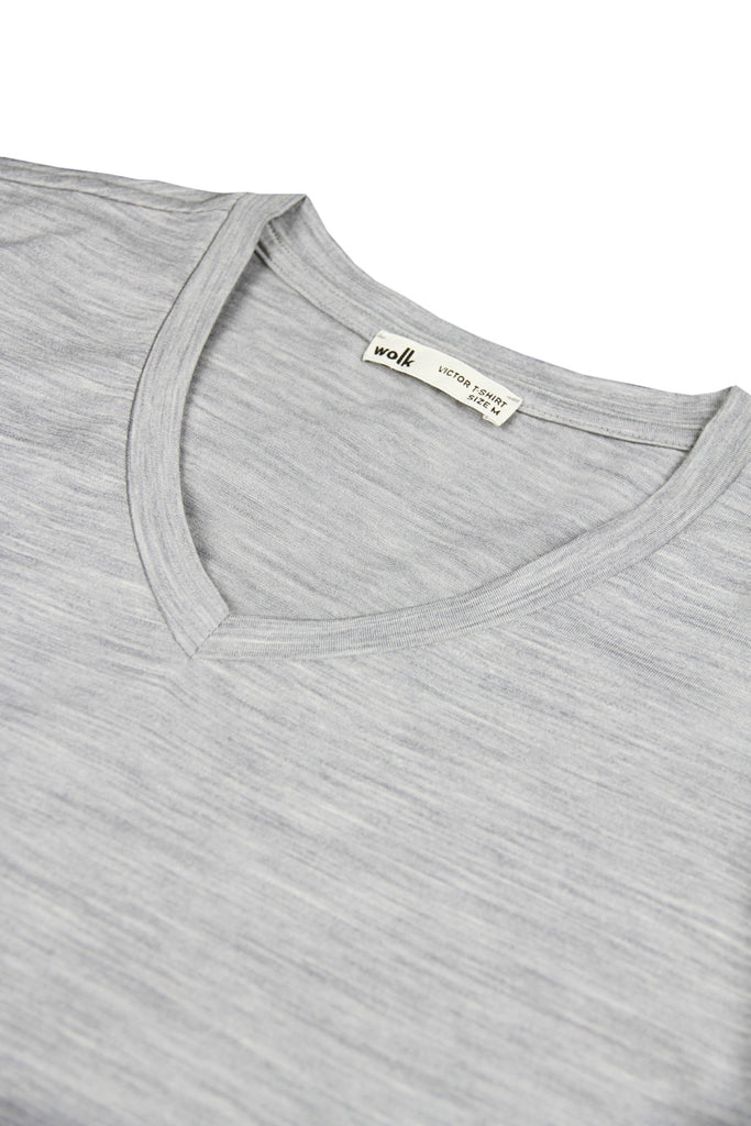 Wolk - Merino Wool V-Neck T-Shirts - Designed for Durability