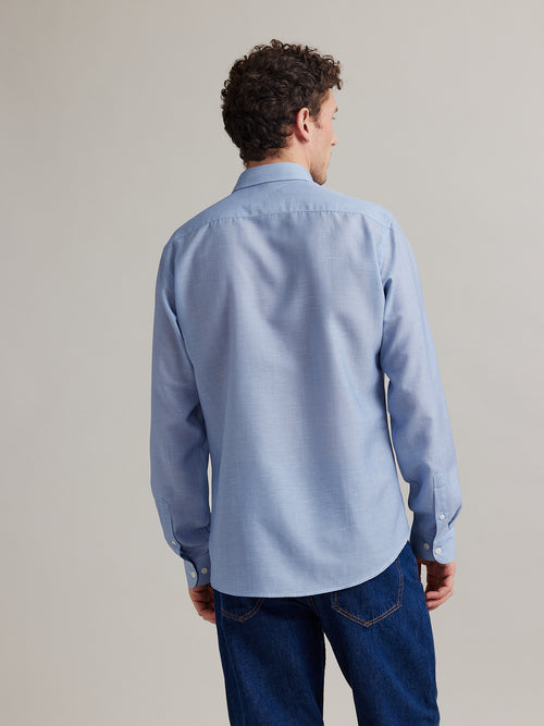 Algarve European Linen Long-sleeve Shirt FINAL SALE (No Returns)