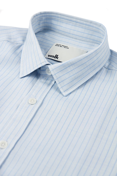 WOLK - Merino Shirt made with Swiss Engineered Fabric in light